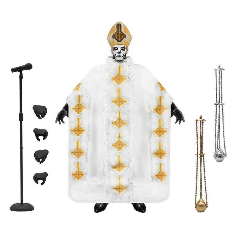 Original Super7 Slayer Ghost Papa Nameless Ghouls PVC Luminou Posable Action Figre Toys Figure Model Toy Limited Collection Toys