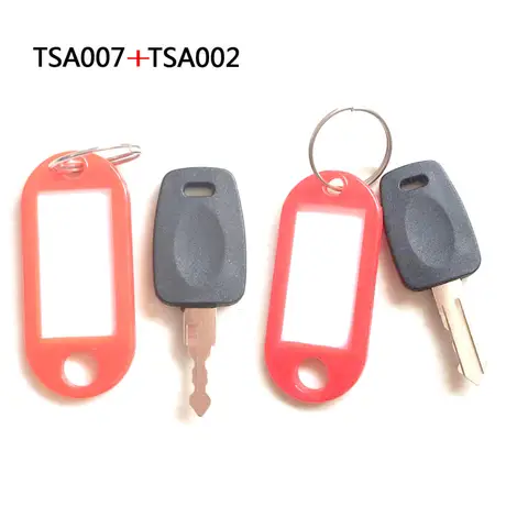 1/2pcs Multifunctional TSA002 007 Key Bag For Luggage Suitcase Customs TSA Lock Key