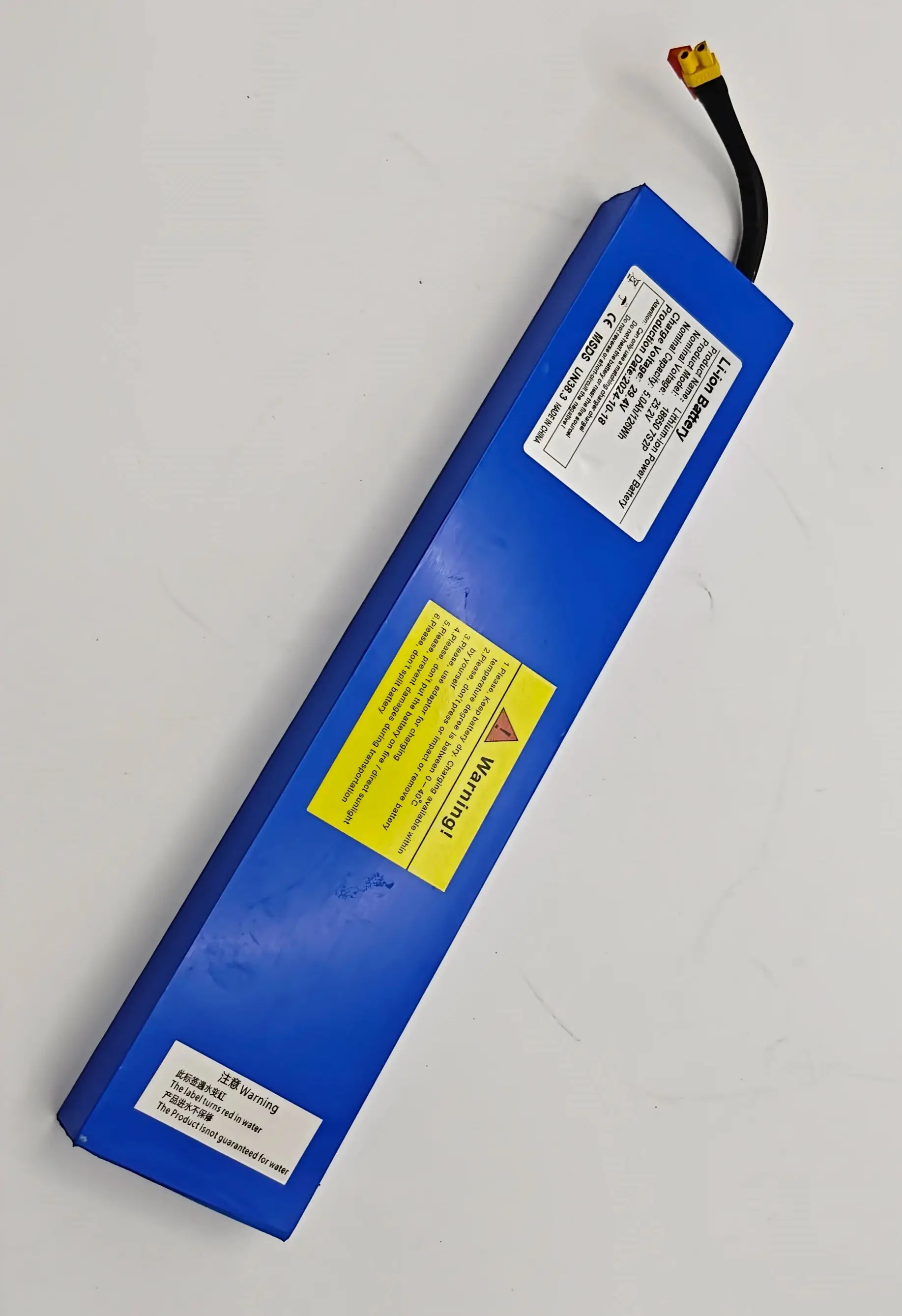 

7s2p 29.4V Balancing Scooter 6.6ah 18650 Battery Lithium Ion Battery 29.4V 6600Mah for Electric Scooters