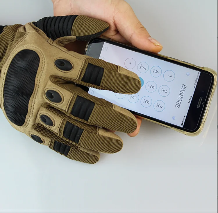 タッチスクリーン対応-タクティカルスポーツ-アウトドア保護-滑り止め-サイクリンググローブ-スポーツグローブ-b8-フルフィンガー-メンズハンドウェア