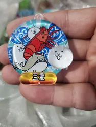 The Battle Cats Cute Anime Cartoon Game Character figure model Toy Keychain pendant for Female bagsornament