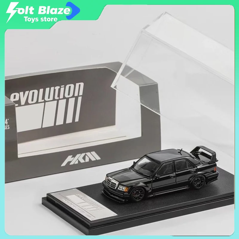 

HKM 1/64 Mercedes-Benz 190E W201 2,5-16 Evo II Restmod Модифицированная модель автомобиля Моделирование Статический дисплей Коллекция сплавов Автомобили Подарок