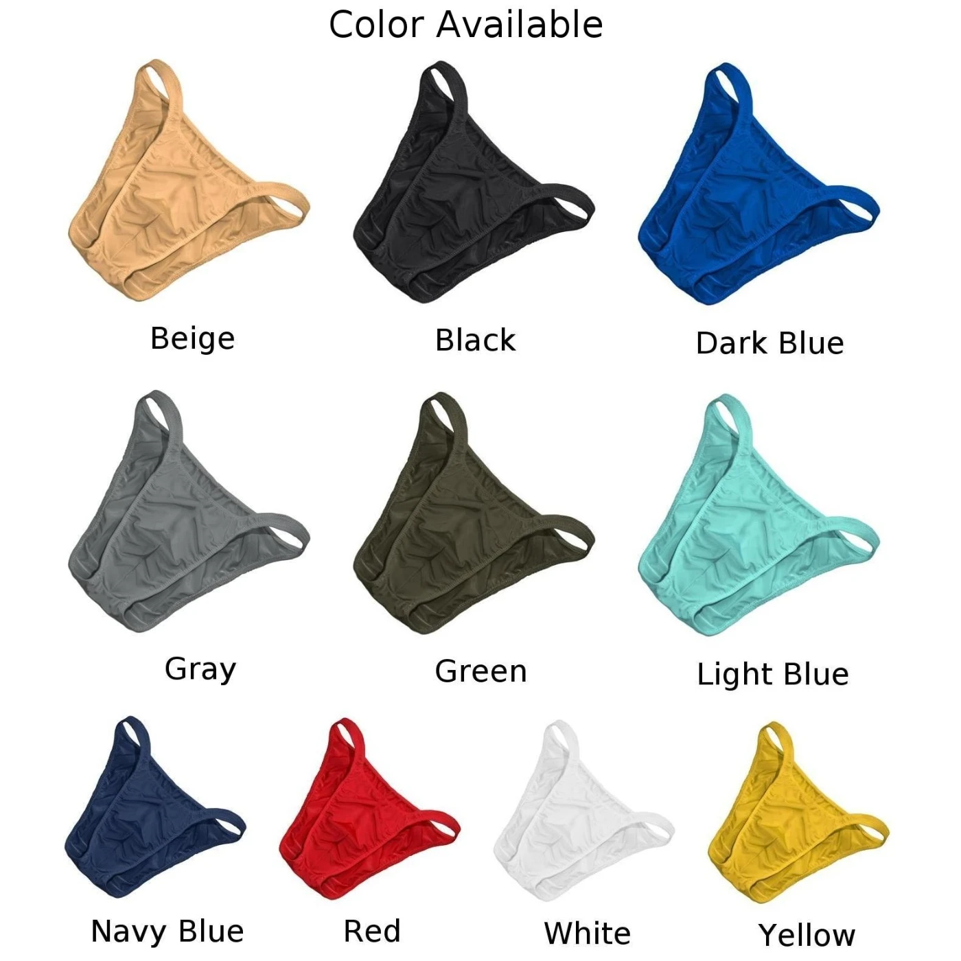 

Waist cm 66-120 Low Waist Underwear Men Low Waist Breathable Underwear Breathable Panties Solid Color Panties Classic Style