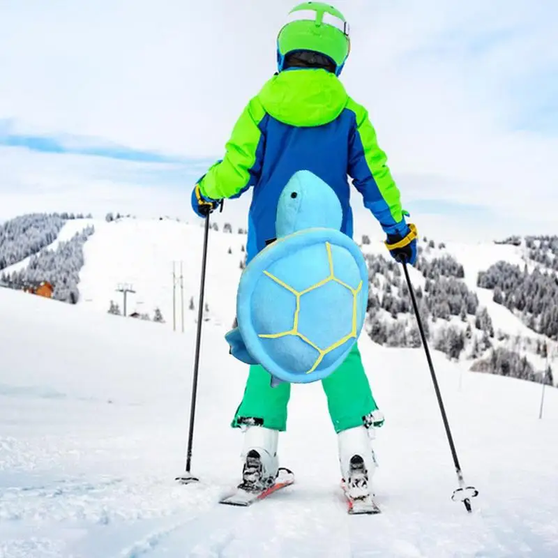 Genouillères mignonnes anti-chute pour le ski, équipement de protection des hanches et tortues, coussretours confortable pour les fesses, 506