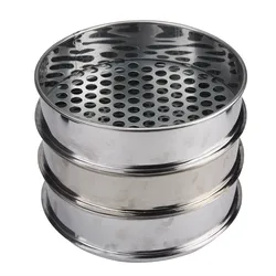 Durable 6mm Metal Gardening Metal Garden  Riddle Sieve Mesh Kitchen Accessory Kitchen Accesories Home Gadgets для кухни