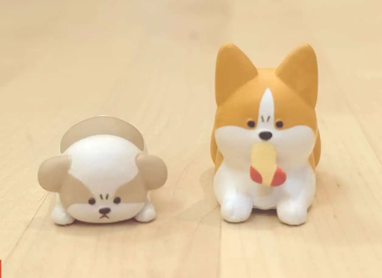 

New Products In Stock Are Angry Cute And Spoiled Angry Dog Blind Box Cute Tabletop Decoration Shiba Dog Corgi Surprise Gift