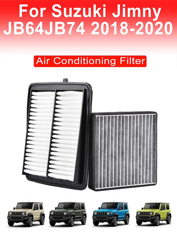 The air conditioning filter contains activated carbon particles for Suzuki Jimny JB64 JB74W 2019-2022 interior replace