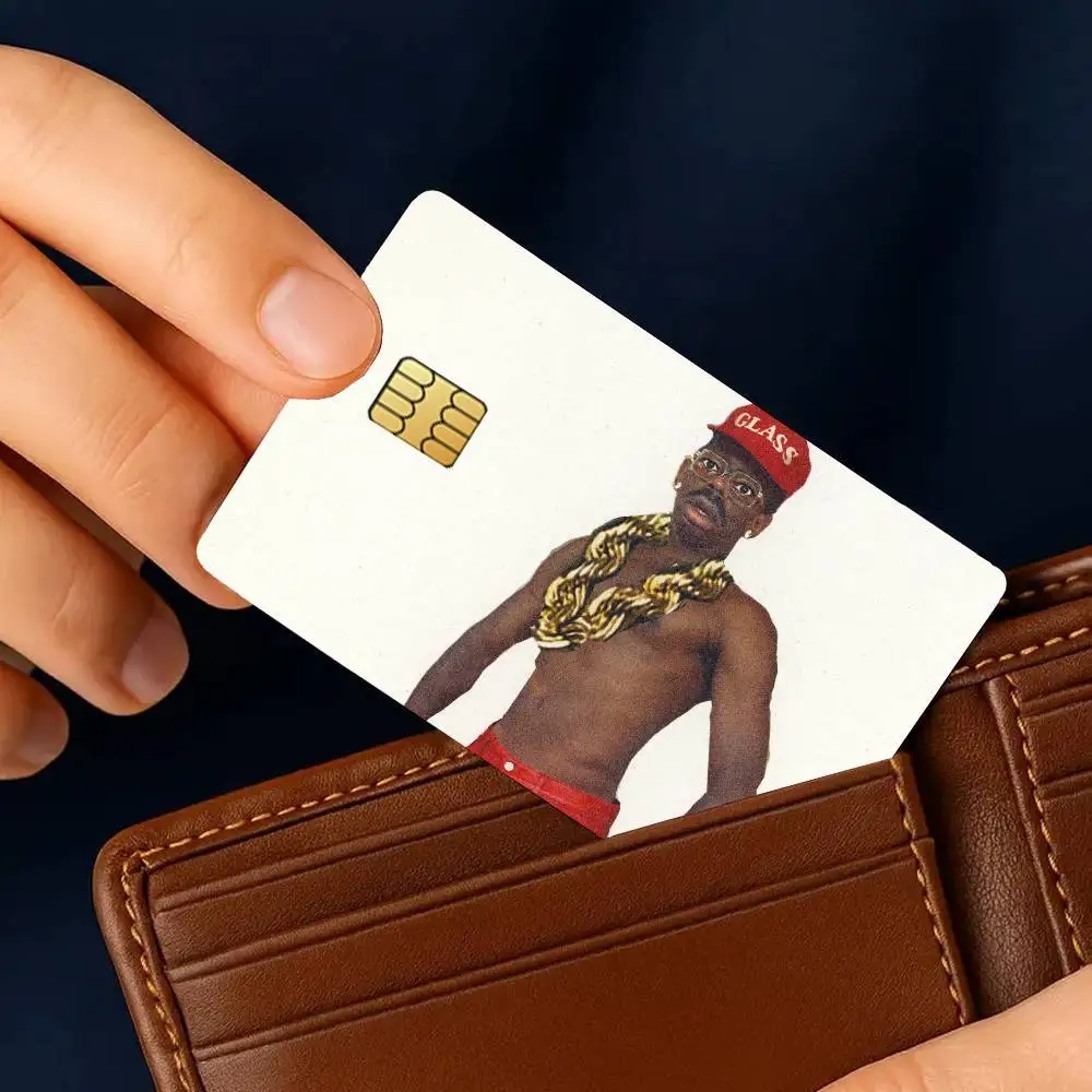 مغني الراب T-Tyler Cool the C-Creator-S ملصقات بطاقات الائتمان الجلد لخصم البنك حماية الزخرفية 4 قطعة المضادة للخدش مقاوم للماء