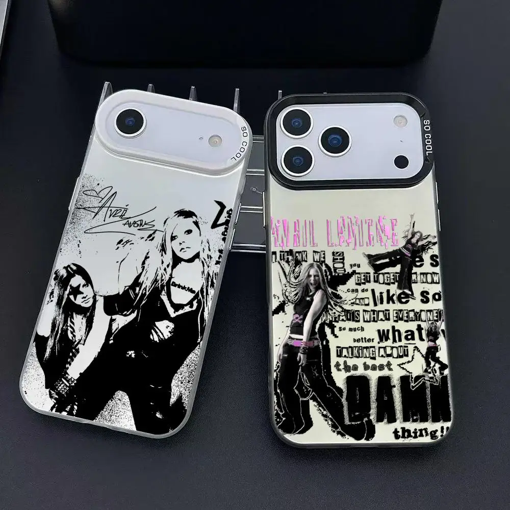 아비르 라비네 쿨 폰 케이스 아이폰 17 16 15 14 13 12 11 프로 맥스 에어 매트 레이저 오로라 충격 방지 케이스