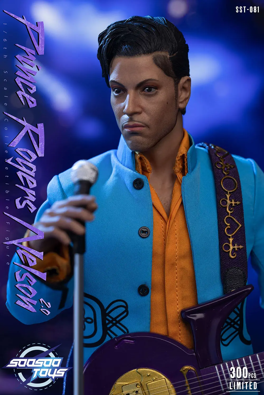 In Stock Soosootoys 1/6 Rock Singer Prince 2.0 Suit Cloth Action Figure Sst-081 Mini Guitar Model Ornament 12inch Man Soldier