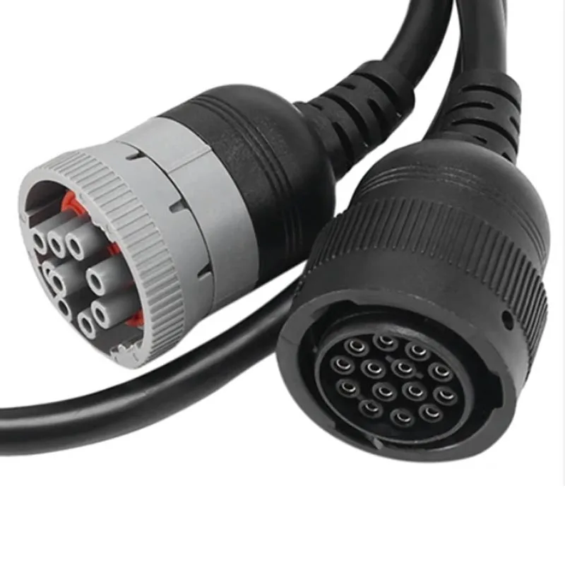 New ET3 ET4 Diagnostic Cable 9Pin 14 Pin 2 in 1 Wiring Harness for Caterpillar ET Adapter 3 457-6114 317-7485