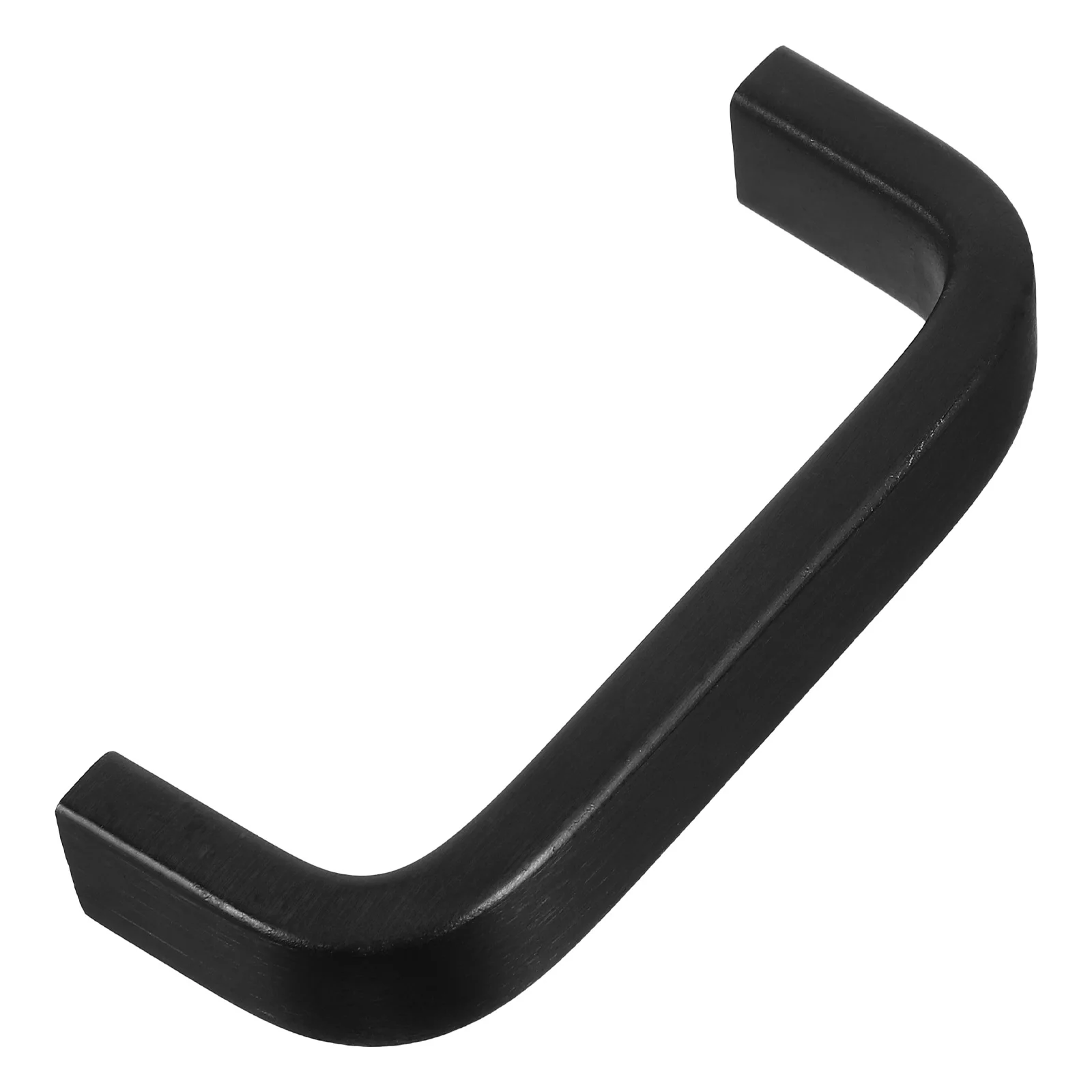 

Modern Black Cabinet Drawer Pulls Aluminum Alloy Handles for Kitchen Bathroom Wardrobe Furniture Grills Easy Install Safety Grip