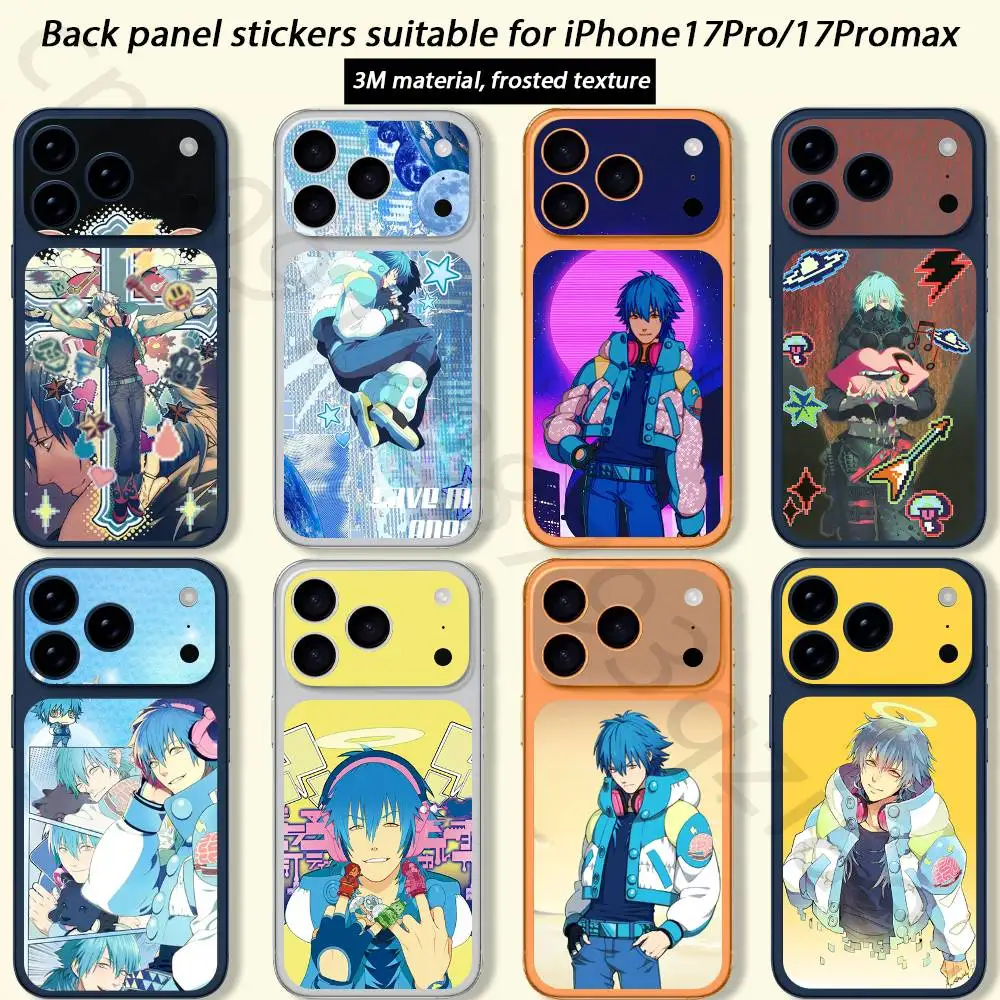 Aoba Seragaki D-DRAMAtical TICKET Decal Skin Wrap for iPhone 17 Pro/Pro max Protective Film for Back, Frame, Camera