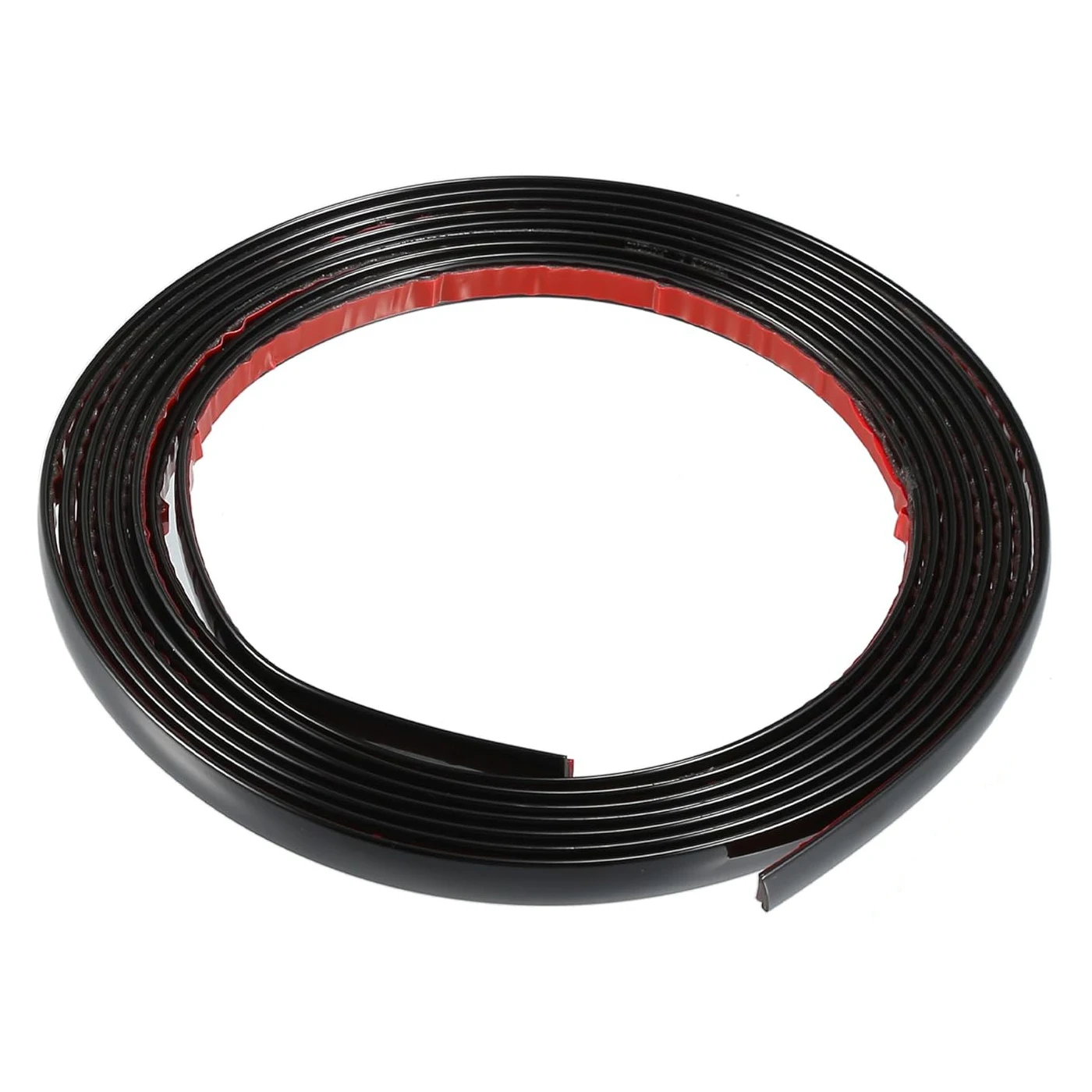Wow Car Window Trim Strip 10mm 5Meters SelfAdhesive Universal Exterior Interior Bumper Door Body Side Decorative Sticker Black
