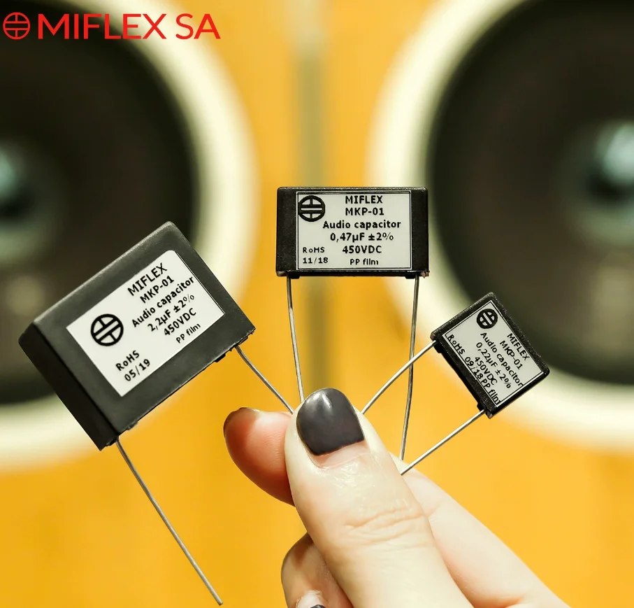 Original MIFLEX 450V Oil-immersed Capacitor for Audio MKP-01