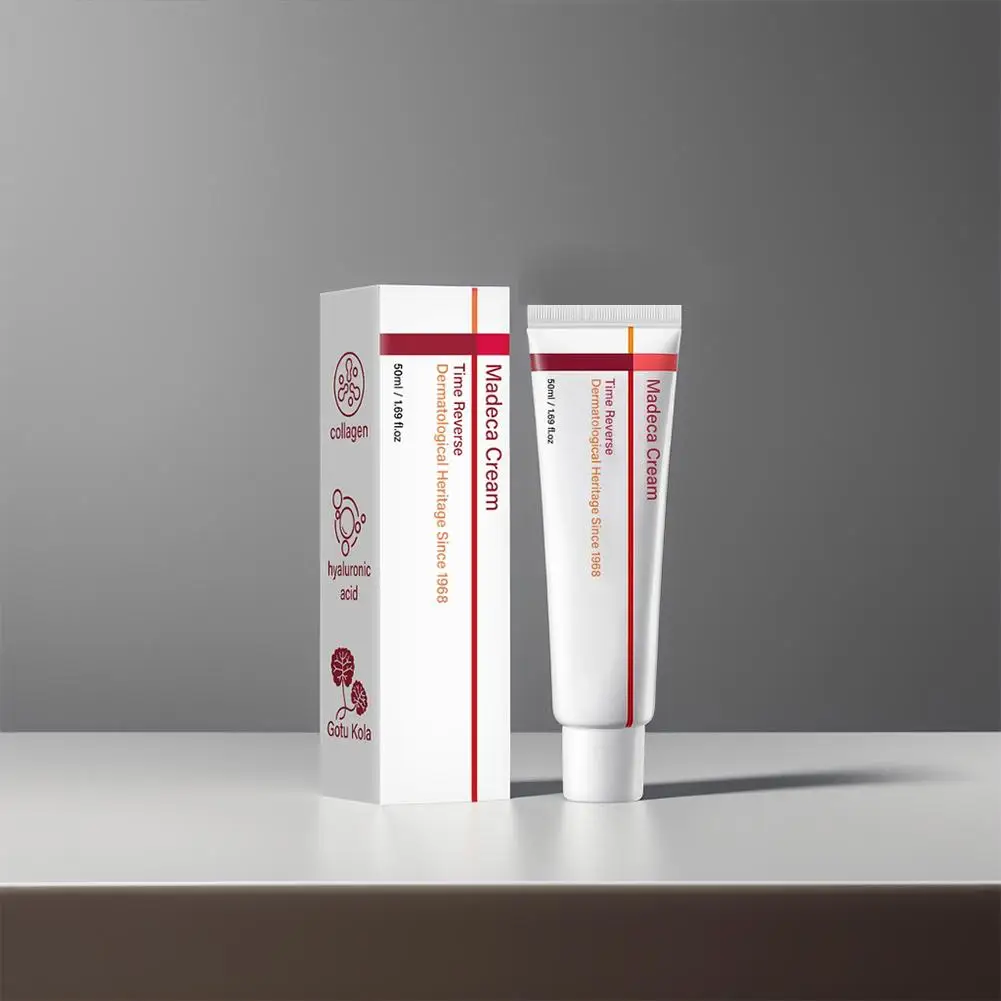 Koreanische Madeca Feuchtigkeitscreme mit Kollagen, Hyaluronsäure und Gotu Kola für Tiefenhydratation, Reduzierung Feiner Linien und Anti-Aging-Wirkung, 50ml – Detail 3