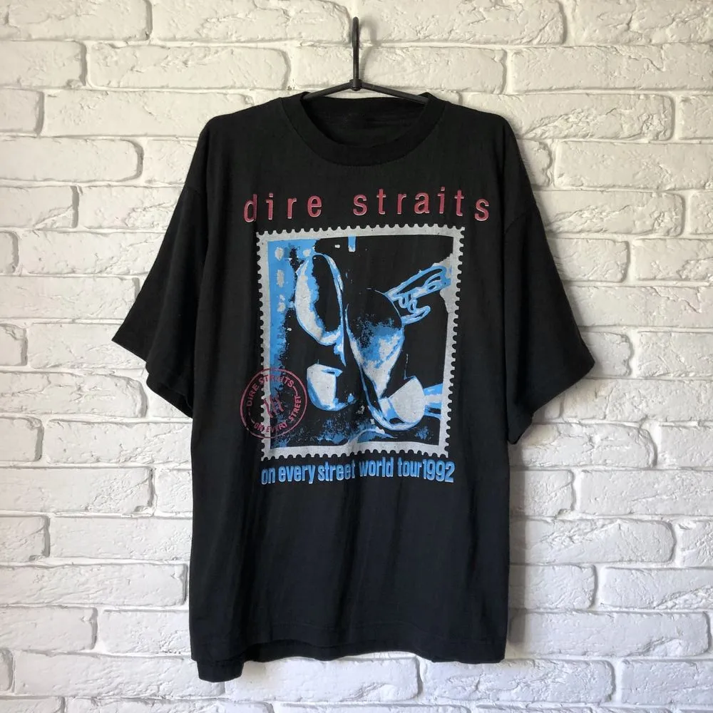 

New Vintage Dire Straits 1992 Band Gift For Fans Unisex S-5XL Shirt UH1462