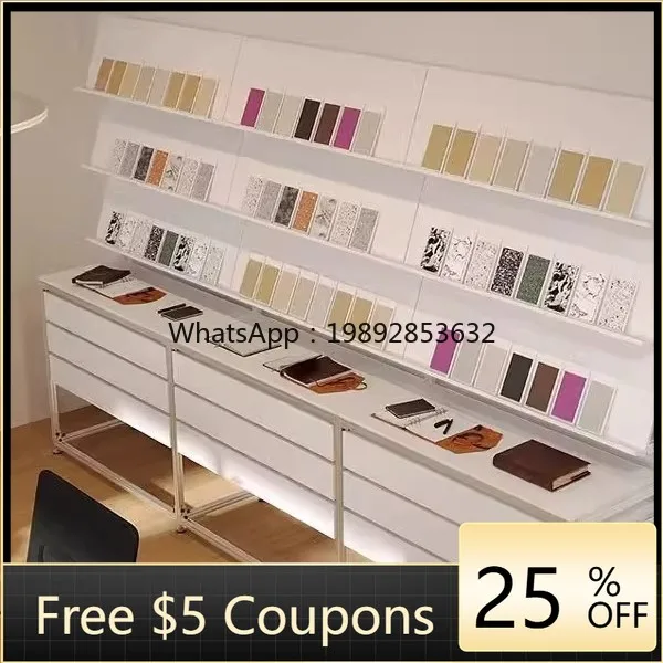 

LYY Ocean Board Display Cabinet Aluminum Profile Exhibition Bookshelf Simple Light Luxury Storage Rack Display Rack Drawer