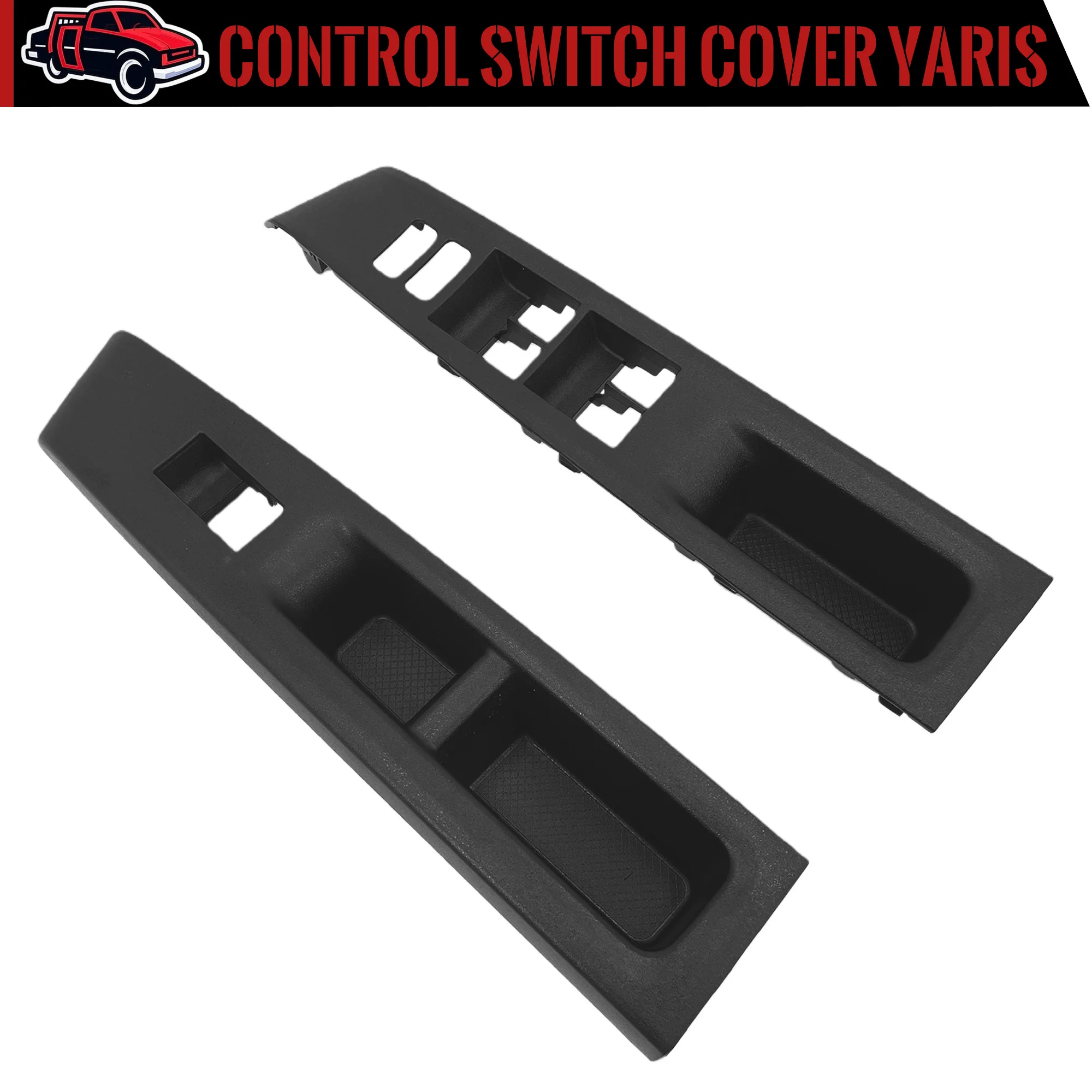 Auto Fensterheber Control Switch Panel Abdeckung Trim Innen Tür Für Toyota Yaris/Vitz 2010 2011 2012 2013 2014 armlehne Tür Panel – Detail 4