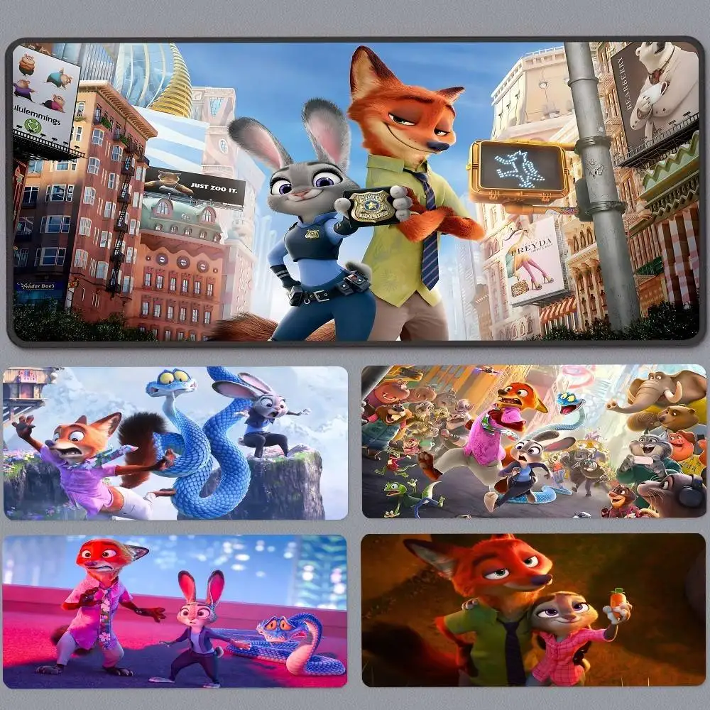 

Горячая новинка: Коврик для мыши Z-Zootopia2 с мультяшным дизайном, коврик для компьютера, настольный коврик, коврик для клавиатуры ноутбука, большой офисный коврик для мыши с пейзажным рисунком