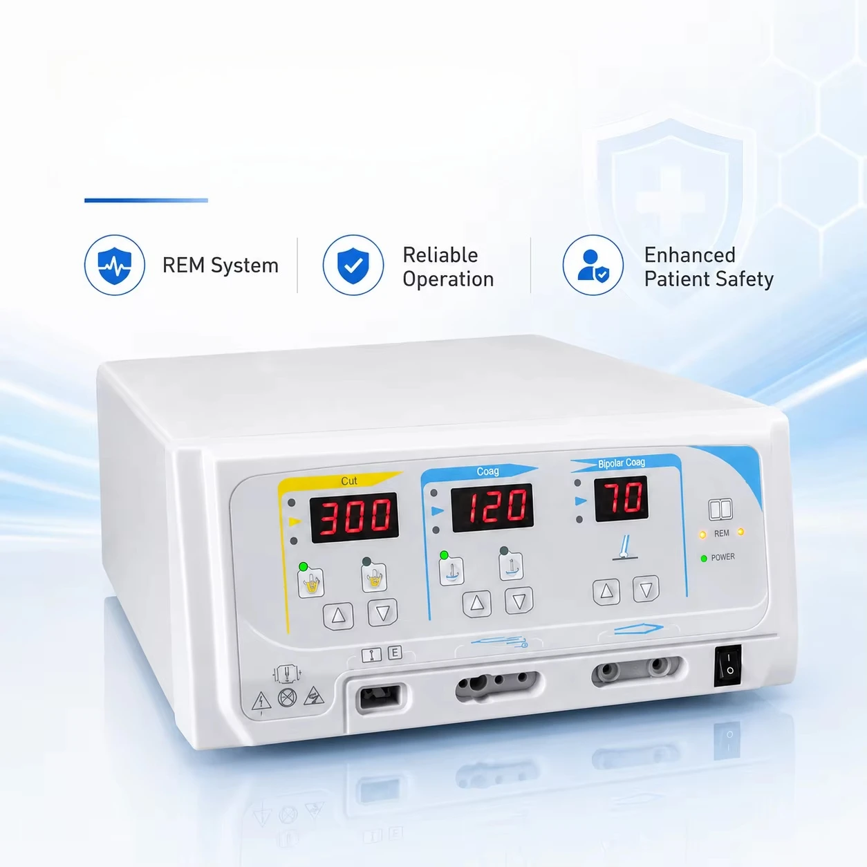 400W Generator Diathermy with  Return Electrode