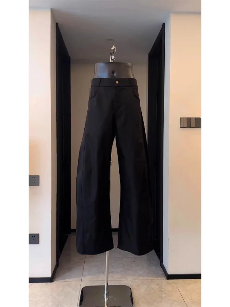 

Мужские повседневные брюки Bla Cleanfit в американском стиле, прямые, широкие, модные, от бренда High Street Fashion