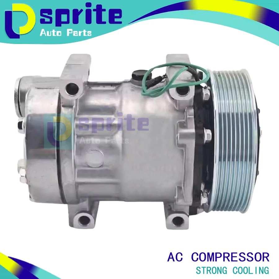 SD7H15 A/C Compressor 6028 8044 8112 8176 8242 Fits For Volvo Truck FH12 FH16 24V