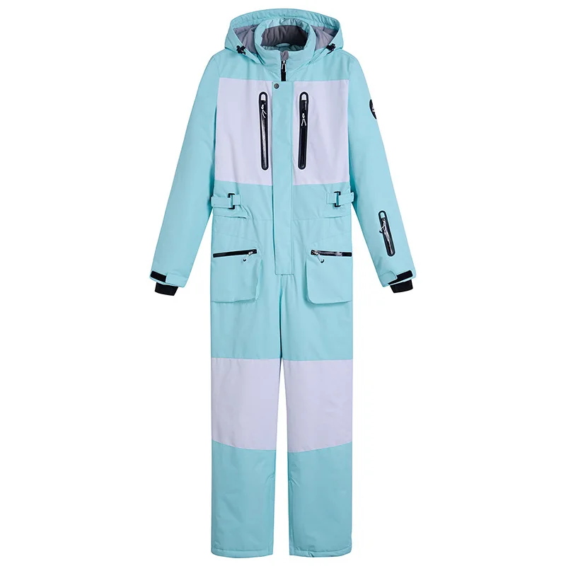 Snowsuit impermeável e à prova de vento para homens e mulheres, roupas soltas, jaqueta esportiva, roupas quentes, snowboarding snowsuit