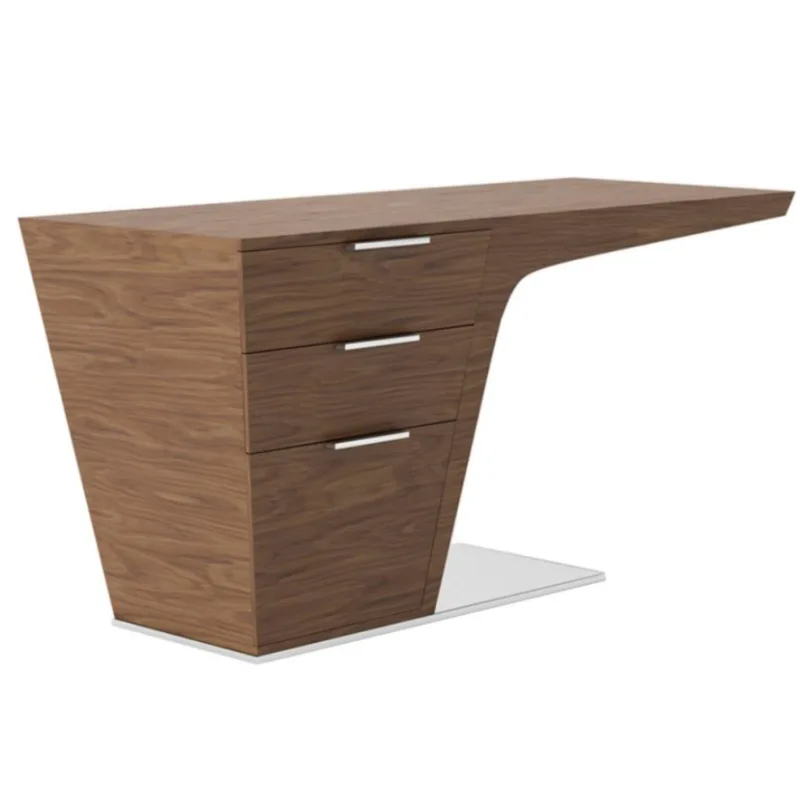 S1saa Walnut computer desk piano paint boss table modern minimalist creative personality