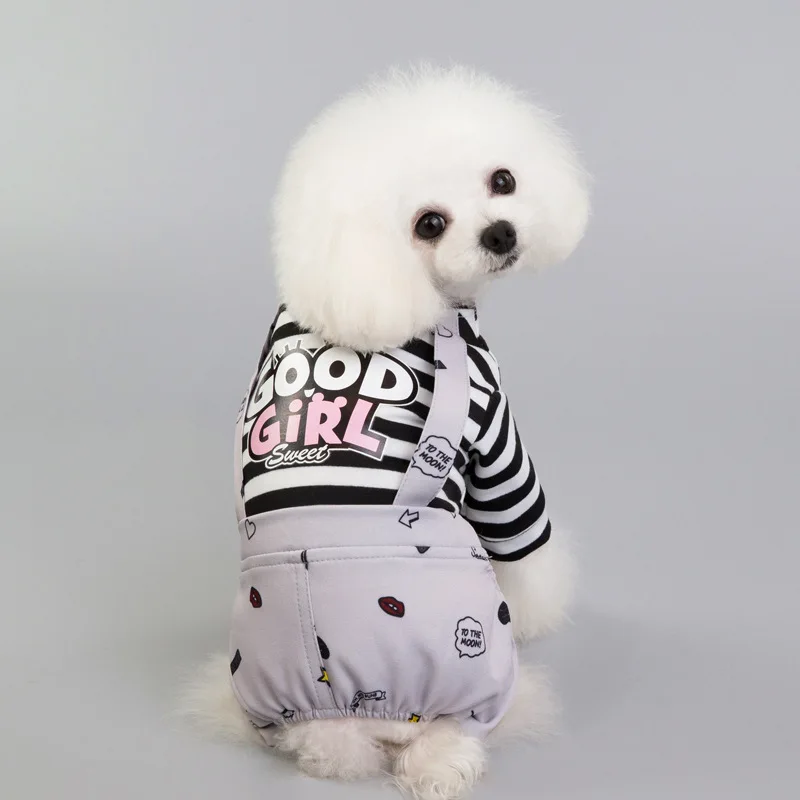 

Dog Clothes Dog Pajamas Straps Dog Pyjama Jumpsuit For Yorkies Chiwawa Dog Overalls Pijama Pet Coat Costume For Small Dog