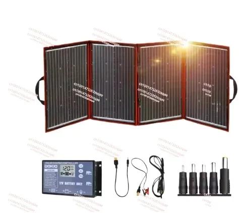 Warehouse 18V 80W Flexible Foldable Mono Outdoor Portable Solar Panel For Travel&Boat&RV High Quality