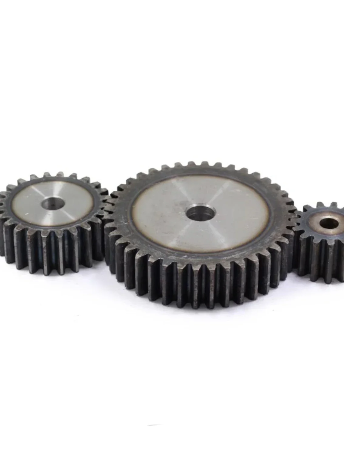 1Pcs Flat Gear 3Mod-10T 11T 12T~20T 21T 22T 23T 24Teeth 25T 45# Steel Cylindrical Spur Gear Height 30mm Pitch 9.42mm Quenching