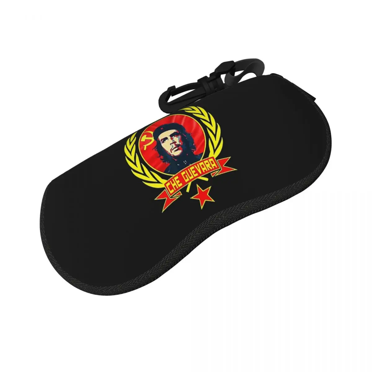 チェ・ゲバラ シェル メガネケース 保護サングラスボックス 女性 男性 ソフト眼鏡バッグ ポーチ