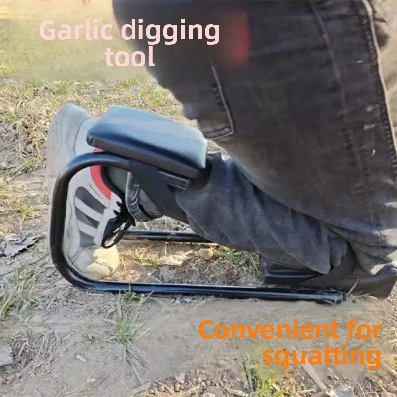 Lazy people pull garlic, kneel, cushion, work bench, agricultural use, reduce knee pressure, garden kneeling