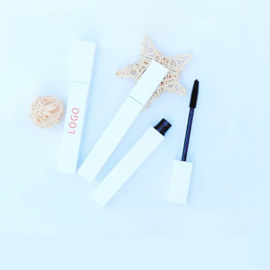 

Custom White Tube Non-smudging Mascara Curling Thick Lengthening Long Lasting Waterproof Nourish Eyelash Extension Makeup Bulk