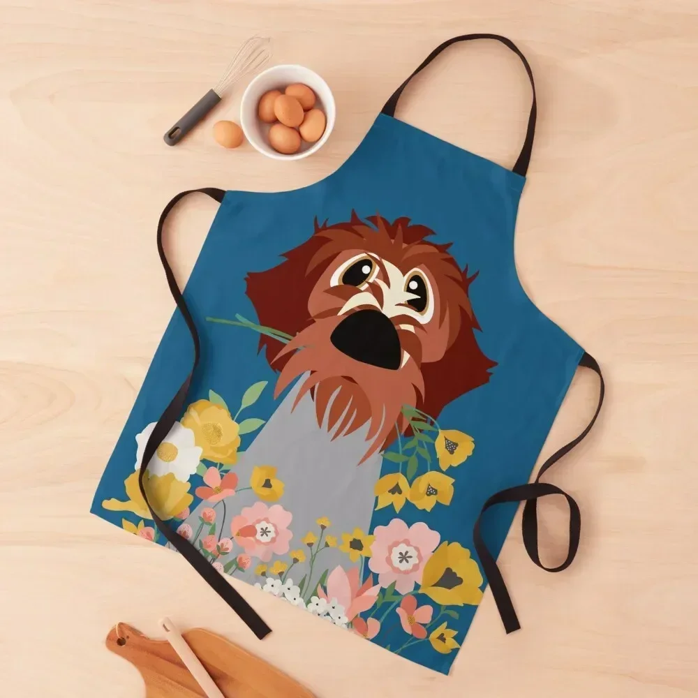 

FLORAL GRIFF 2022 Apron for home useful pieces Kitchen For Man household woman Custom Apron