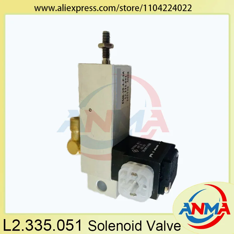 

1 шт. цилиндр электромагнитного клапана ESM-10-4-P-SA L2.335.051 4 мм для SM52 PM52 XL75 SM102 CD102 запасные части для принтера