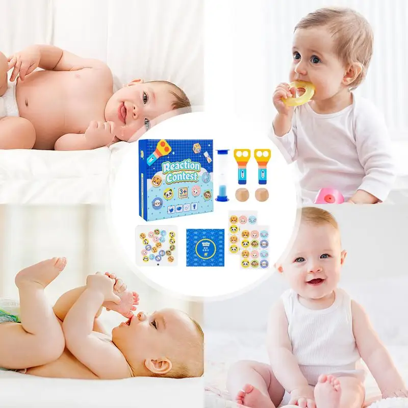 Gioco da tavolo con riconoscimento visivo Giochi di riconoscimento con motivi animali carini Materiale scolastico per le vacanze per bambini dai 3 anni ai più giocatori