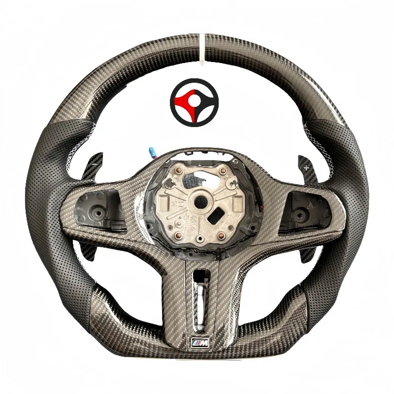 

Для X3 G01 рулевое колесо из настоящего углеродного волокна, модернизированное и модифицированное для алькантары, индивидуальное автомобильное рулевое колесо для 3 серии