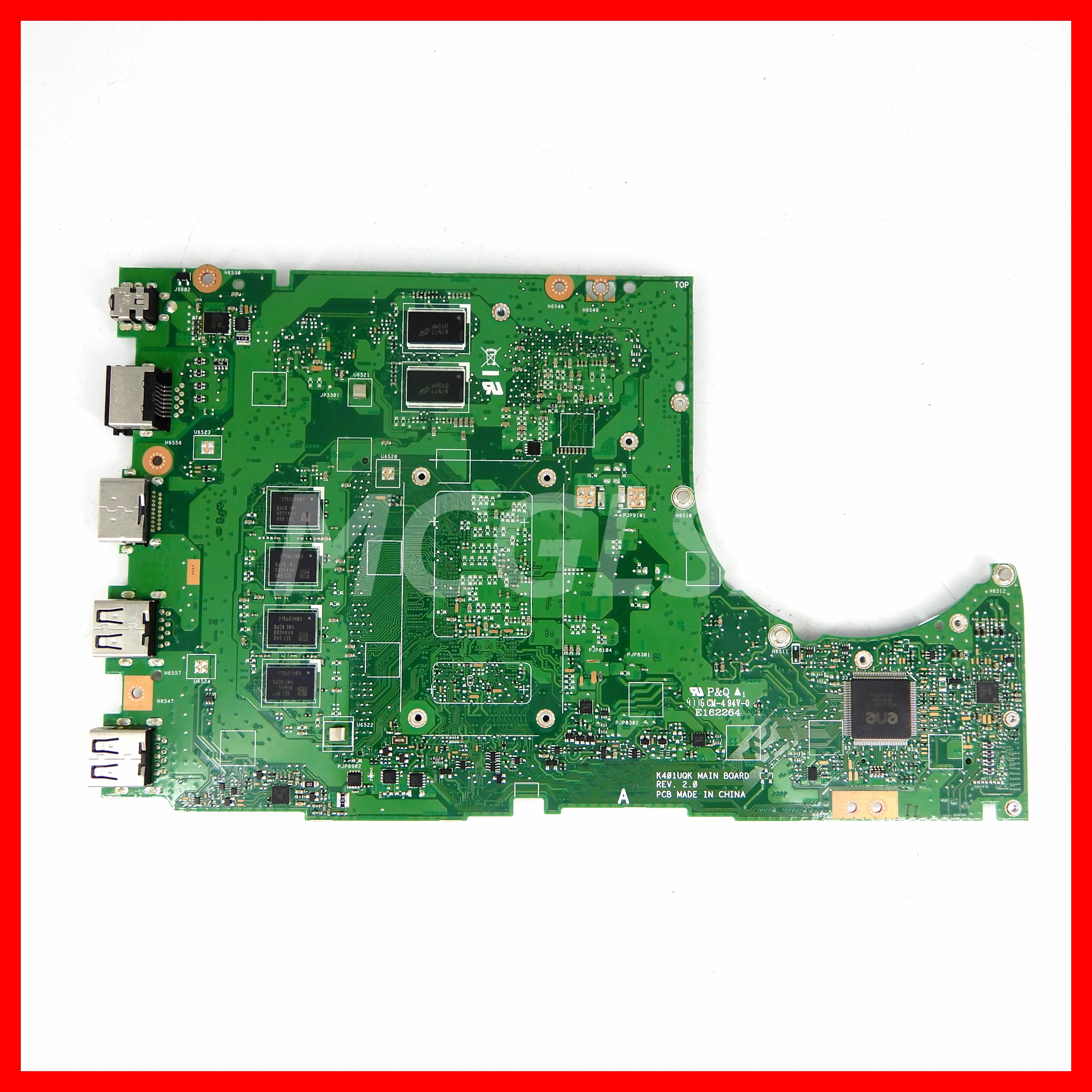 K401UB with i3 i5 i7-6th CPU GT940M-V2G GPU 4GB-RAM Laptop Motherboard For ASUS K401U A401UB K401UQ K401UB K401UQK Mainboard