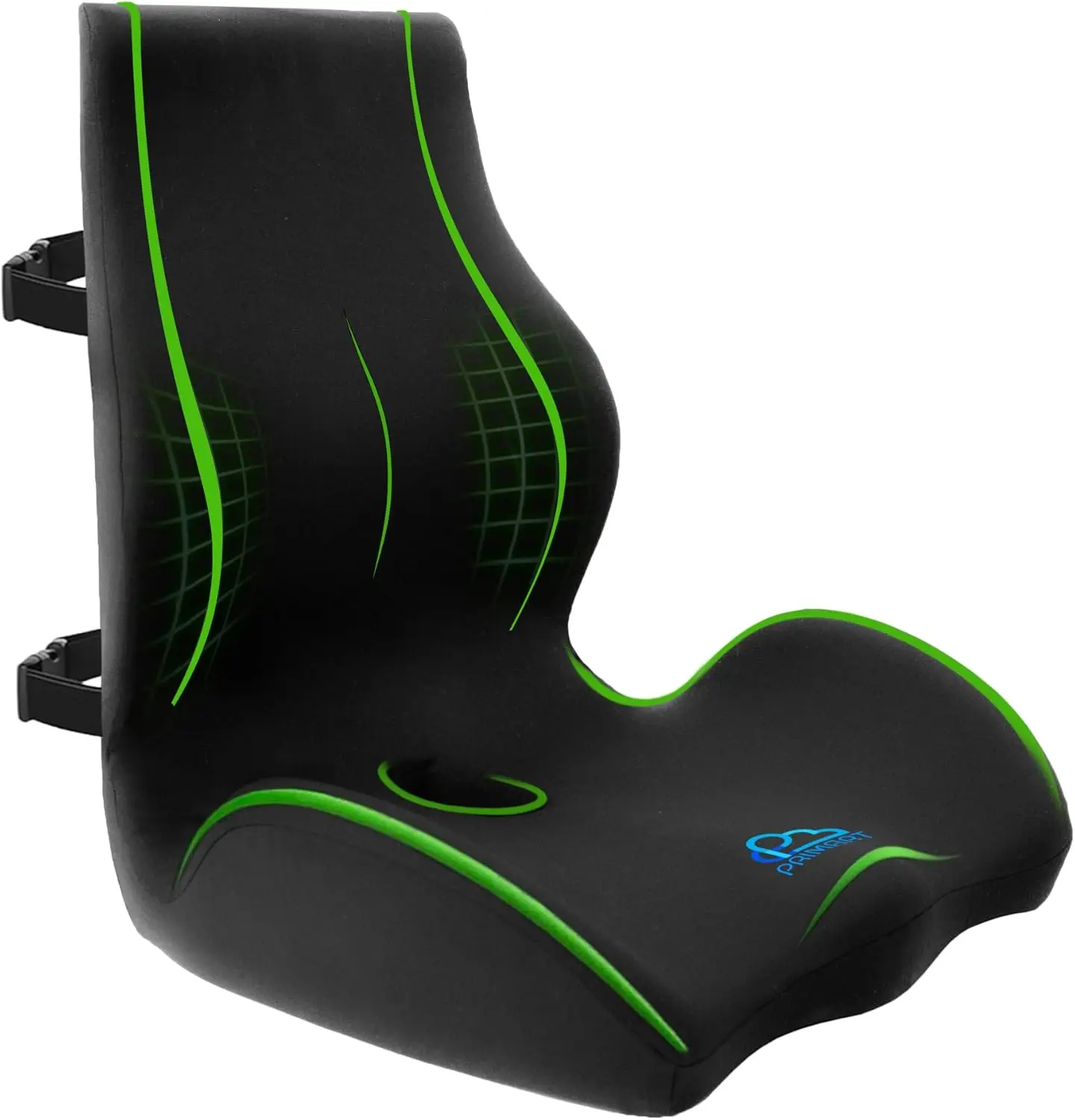 

Ergonomic Seat Cushion for Office Chair with Lumbar Support, Memory Foam for Back Pain Relief, Coccyx and Sciatica Support
