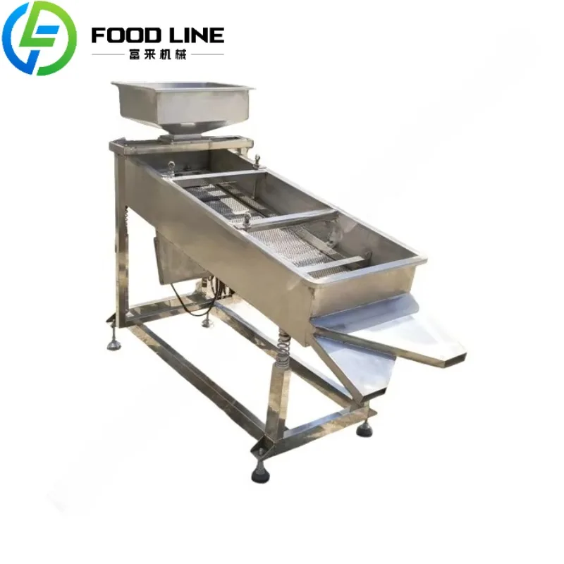 Customized Core Linear Vibrating Screen Granular Food Block Screening Machine With Multi Layer Mesh And Efficient Operation