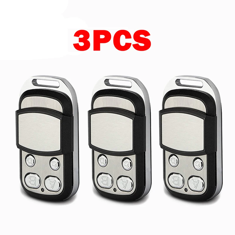 

3PCS MHOUSE TX3 TX4 GTX4 GTX4C MOOVO MT4 MT4V MT4G Garage Remote Control Door Opener Keychain 433.92MHz Gate Remote Control