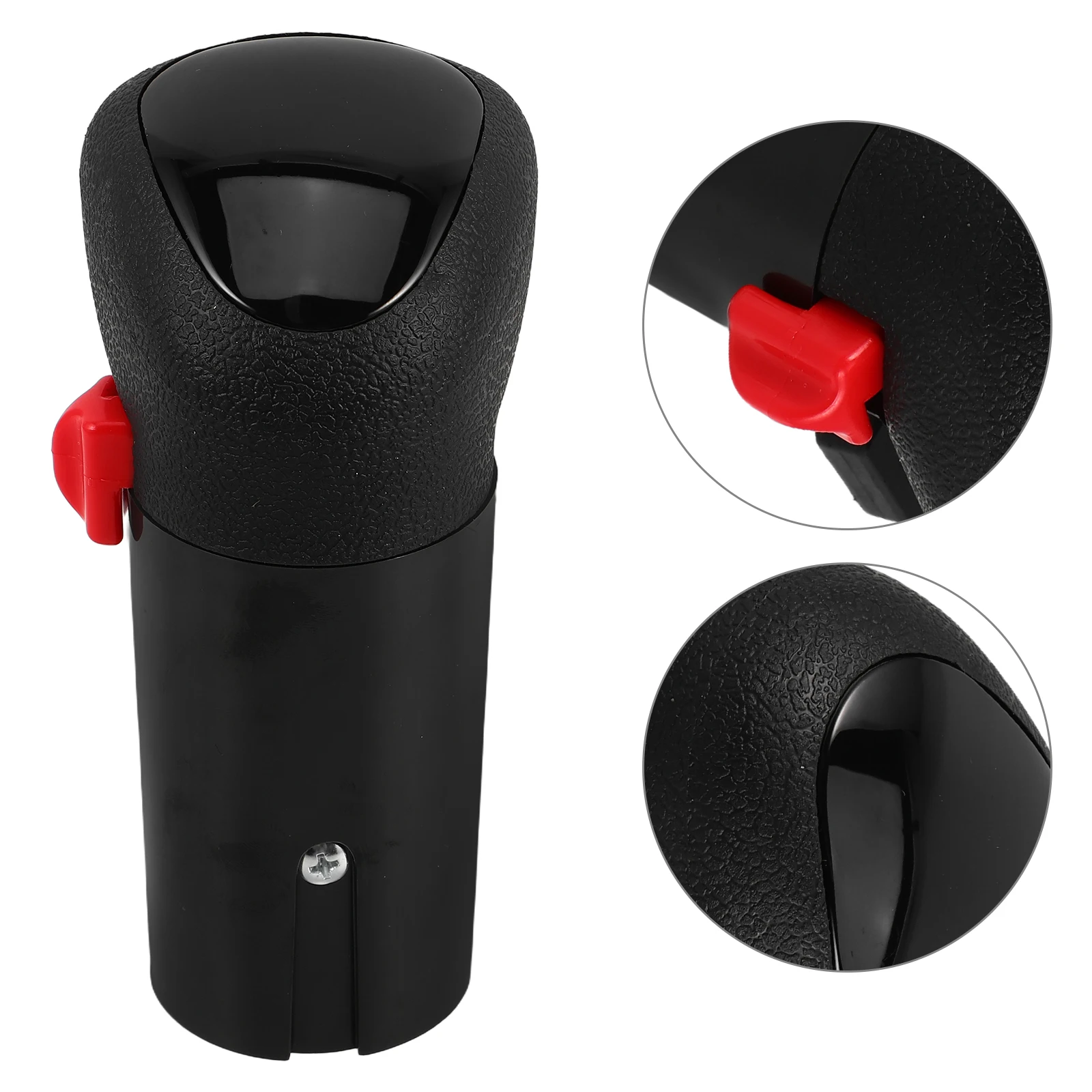 

Car Truck Gear Shift Knob Durable Plastic Aluminum Precise Shifting Wide Compatibility Manual Transmission Selector Shifter