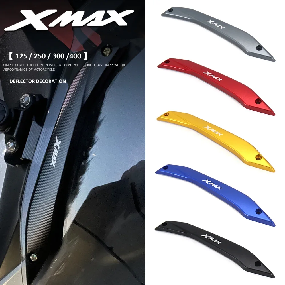 

Motorcycle Windshield Deflectors Windscreens Bracket Bars Stent CNC For Yamaha XMAX 300 400 X-MAX 125 250 X-MAX300 X-MAX400