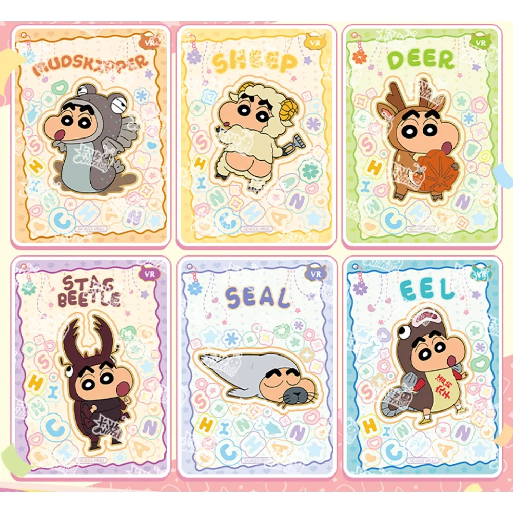 KAYOU véritable Crayon Shin Chan Anime Collection carte personnage populaire Kazama Tōru Suotome Ai Fans comme carte créative cadeaux jouet