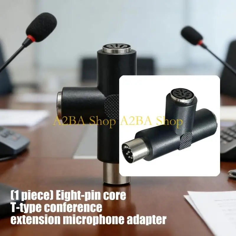A2BA Enhances Integrity 8Pin T Shaped Microphone Converters for Conference