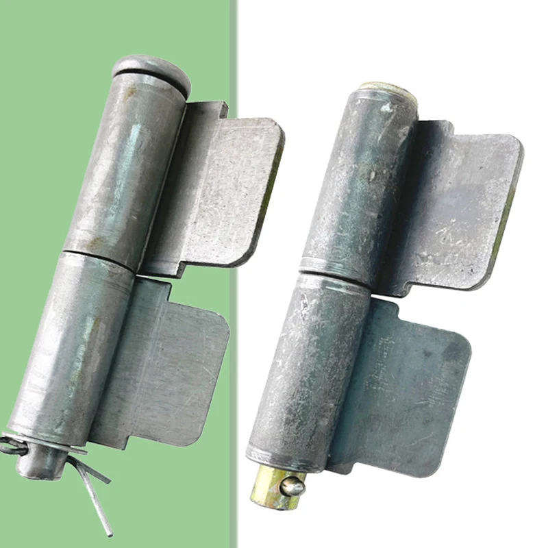 Welded Flag Hinge Removable Heavy Duty Iron Hinge Thick Large Iron Door Electric Tricycle Hinge Door Pivot