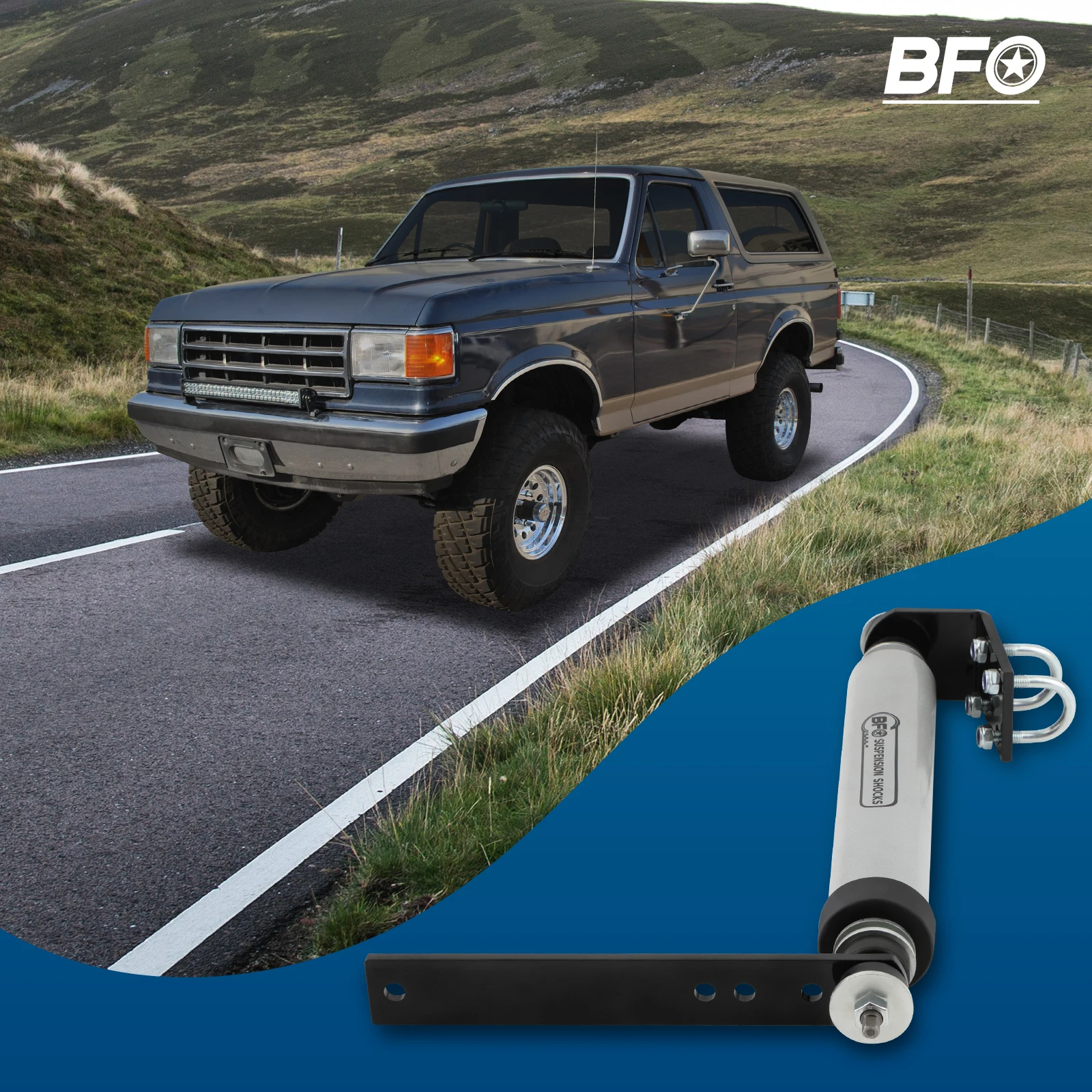 

Steering Stabilizer For Ford Bronco F-150 F-250 F-350 2WD 4WD 1980-1996