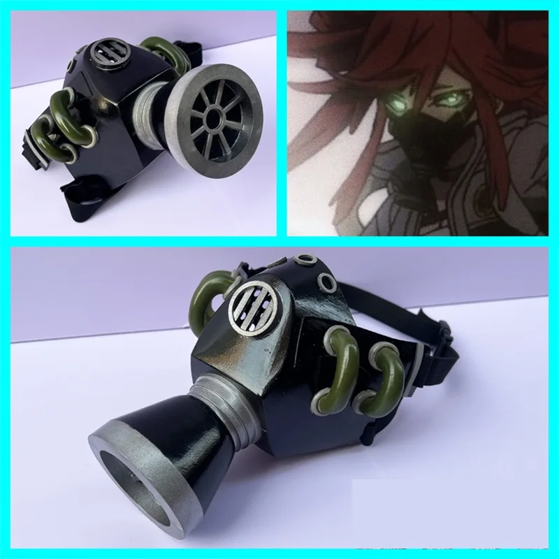 

Аниме Rudo GACHIAKUTA Riyo Tamsy Zanka Enjin Косплей Маска Противогаз Реквизит Панк Готика Аниме Персонаж Опора Тактический Респиратор